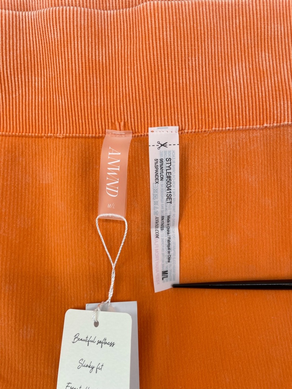 ANWND Ribbed matching set - Picture 6 of 7